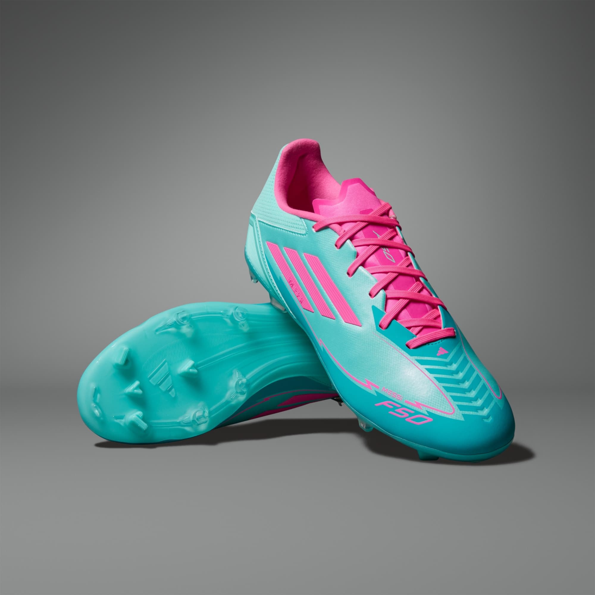 BOTINES F50 LEAGUE MESSI TERRENO FIRME/MULTITERRENO