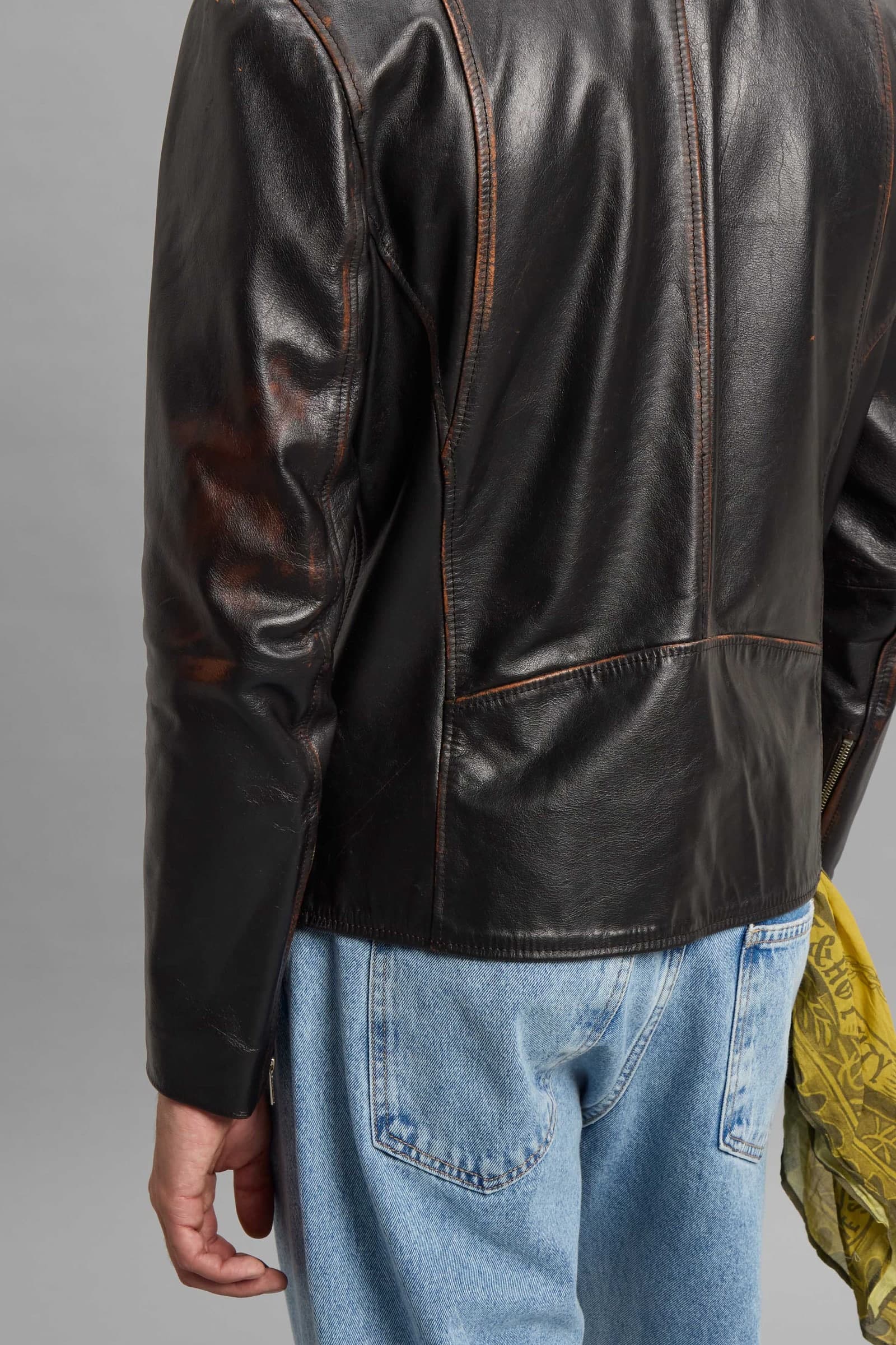 CAMPERA CUERO BIKER HAWK 2