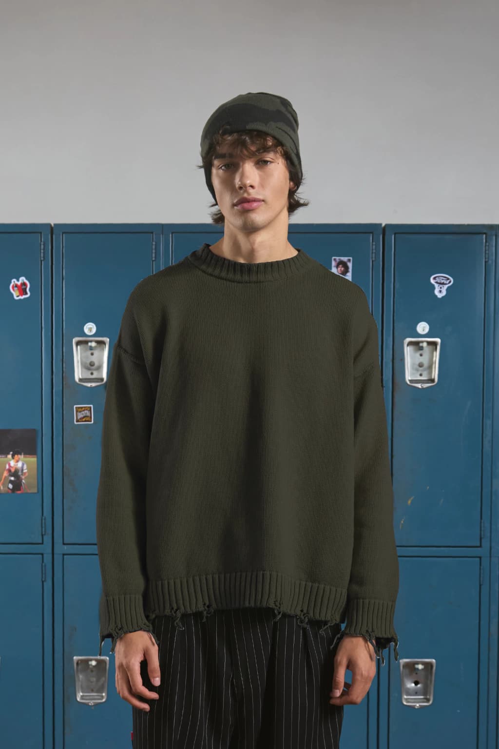 SWEATER VERDE MILITAR | BMBPROJECT 6